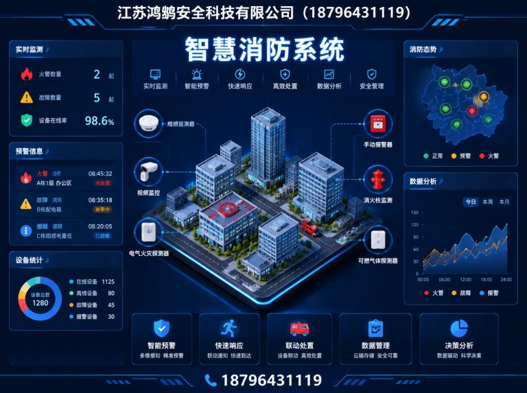 黑河智慧消防系统展示图